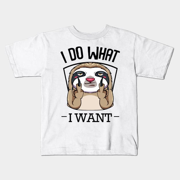 Sloth Kids T-Shirt by Lumio Gifts